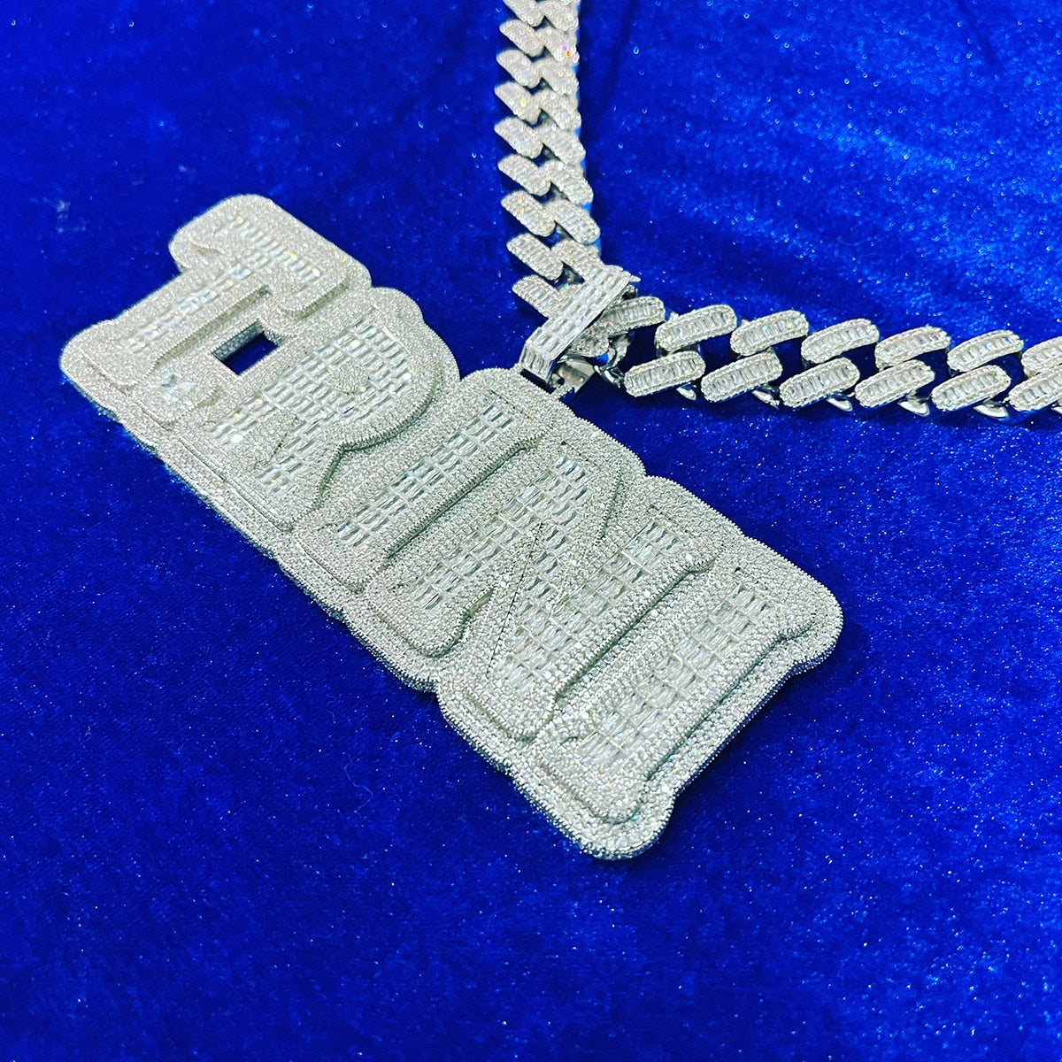 Bling "Trifecta" Custom Pendant