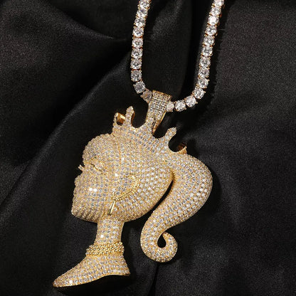 Bling "Queen" Pendant