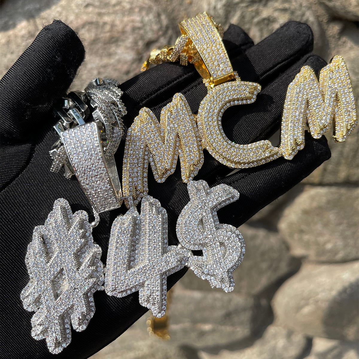 Bling "Savage" Custom Pendant