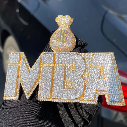 Bling "Money Bag" Custom Pendant