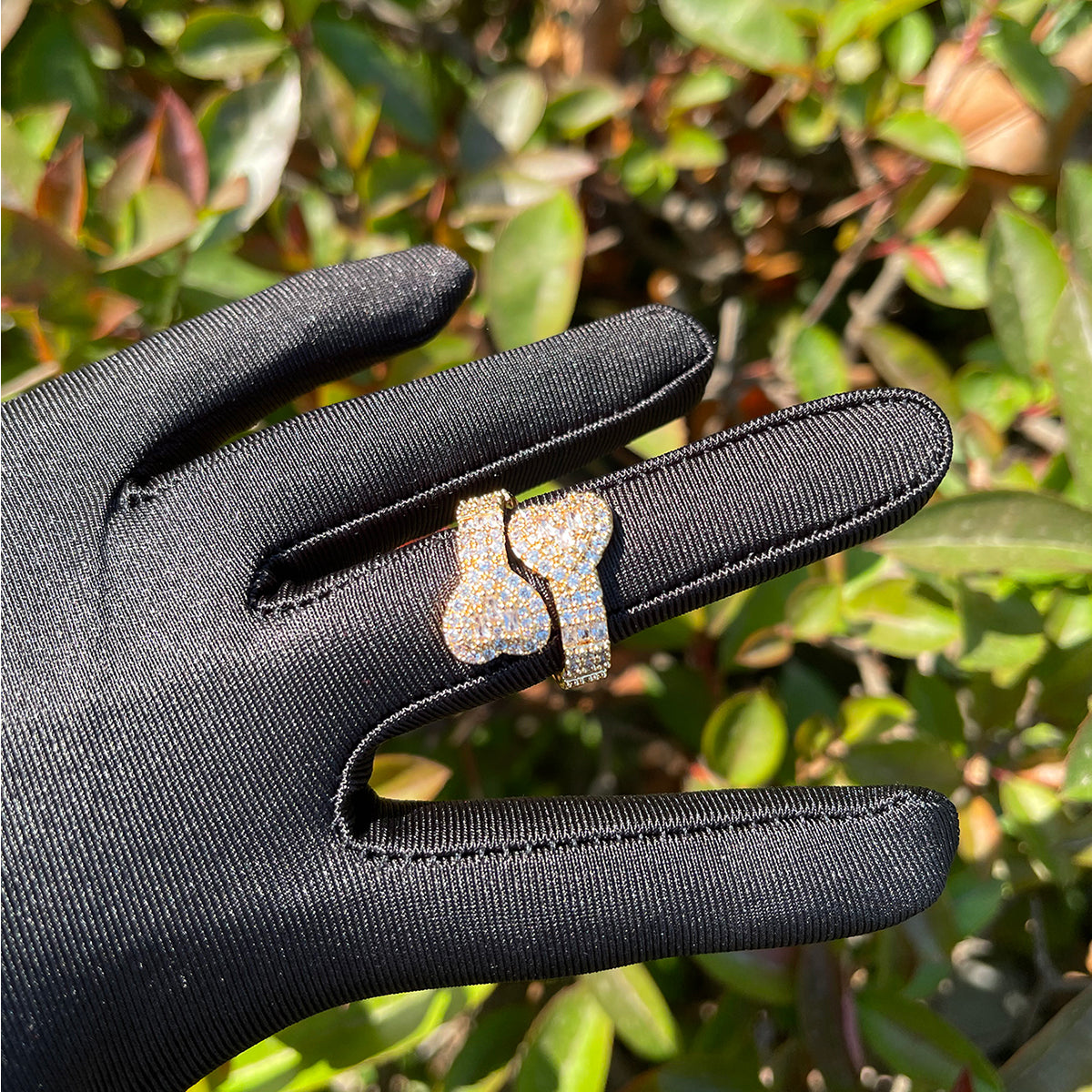 Bling "Tiny Heart" Ring