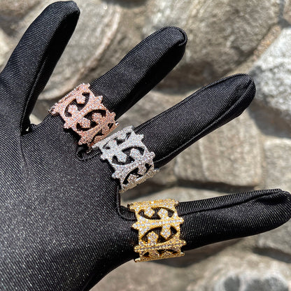 Bling "Cross" Ring III