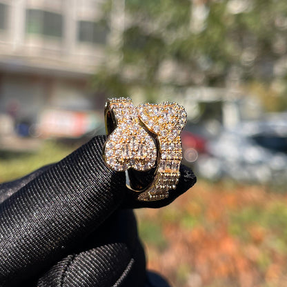 Bling "Tiny Heart" Ring