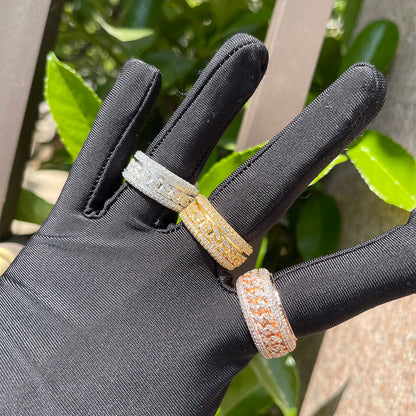 Bling "Cuban" Ring