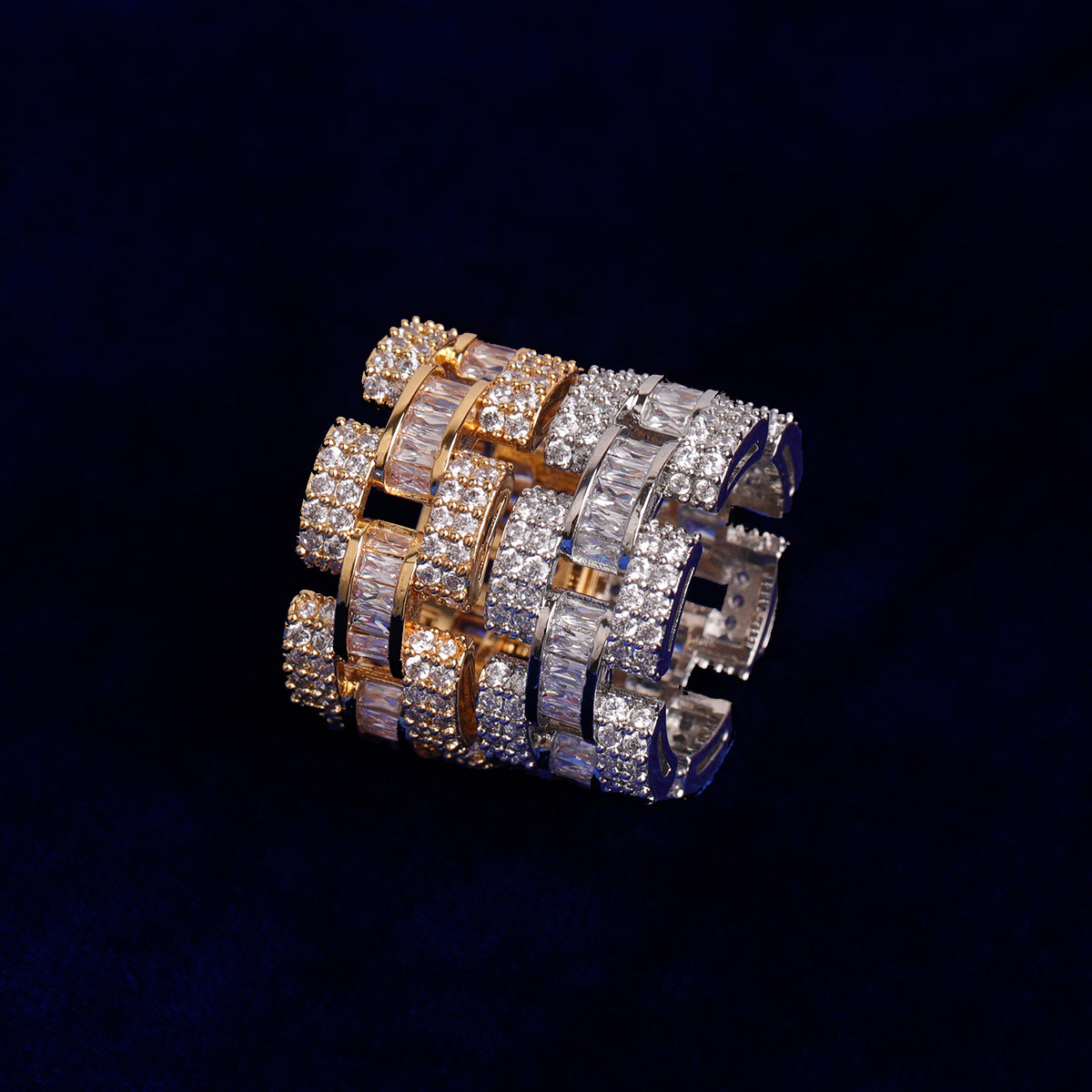 Bling "Baguette" Ring II