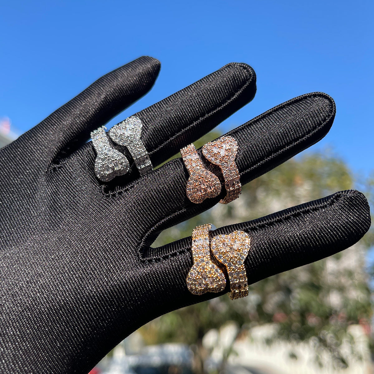 Bling "Tiny Heart" Ring